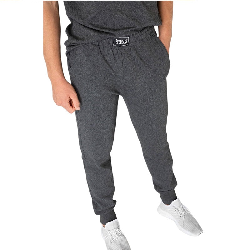 Pantalone Tuta Everlast in Felpa Grigio 31M256F08M00B