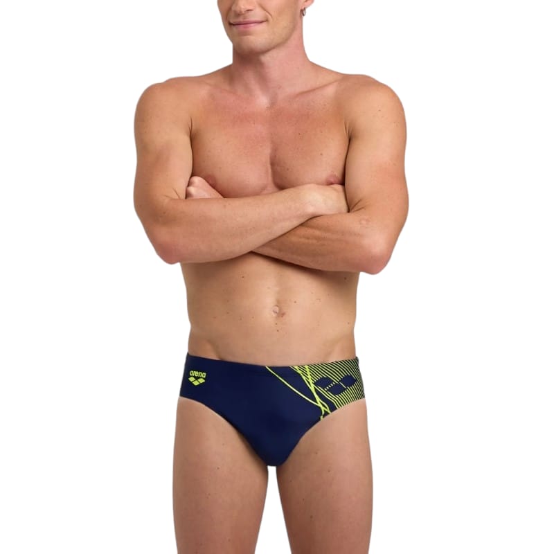 Costume da Uomo Arena Branch Swim Briefs Slip Piscina Blu 006261700