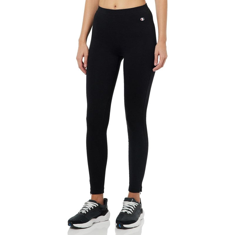 Leggins da Donna Champion Classic Legacy Nero Elastico 116615KK001