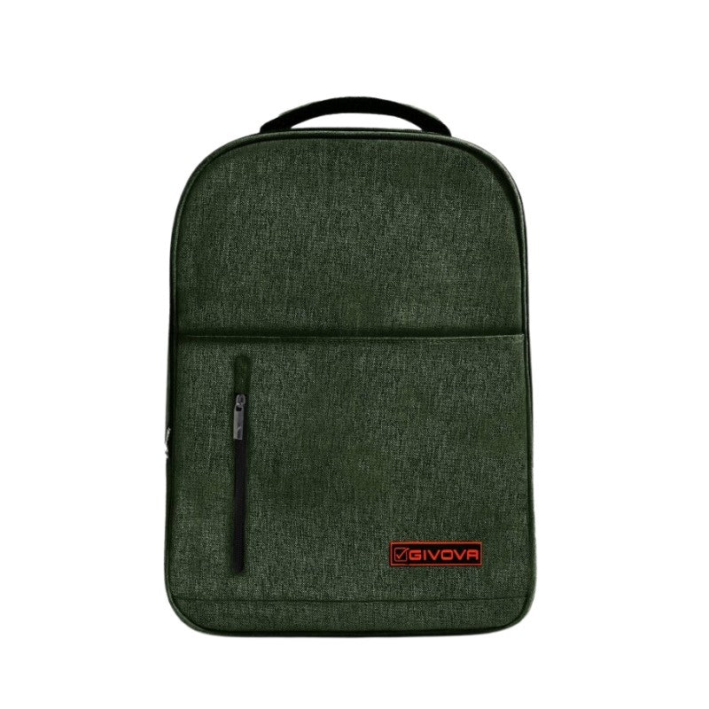 Zaino City Givova B042 Unisex Multitasche Verde Militare B0420051