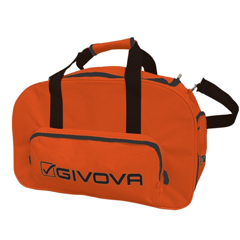 Borsa Givova Brera B041 Arancio Fluo Taglia Unica Fitness Palestra B0410028