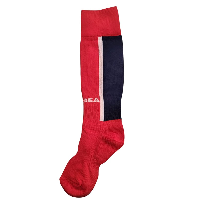 Calzettoni Legea C192 Calza Professional Unisex Rosso Bianco Blu Calcio Rugby
