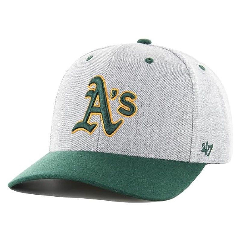 Cappellino con Visiera '47 Oakland Athletics Storm Cloud MVP Regolabile BSCTTD18WHPCCA