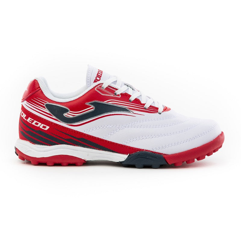 Scarpe da Calcetto Joma Toledo Jr 2002 Turf Bianca TOJW2002TF