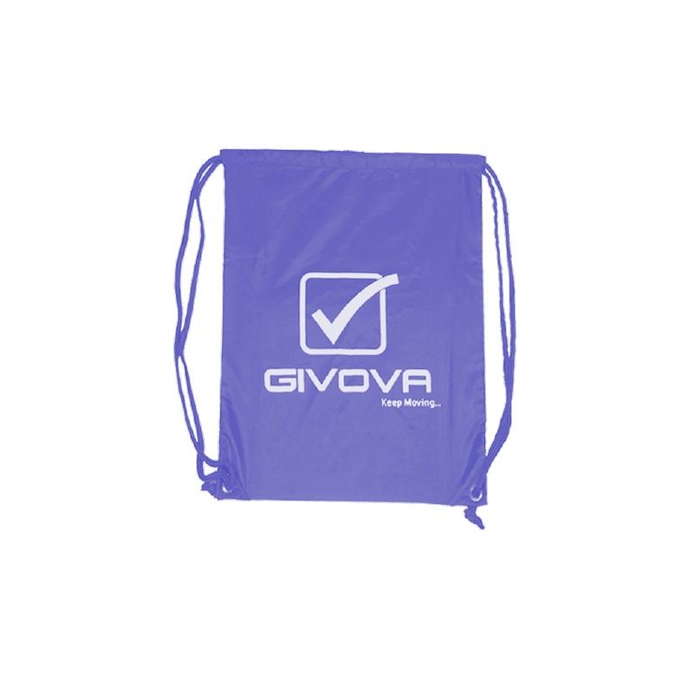 Sacchetto con Corda Givova B012 Nylon Lilla Bianco B0121703