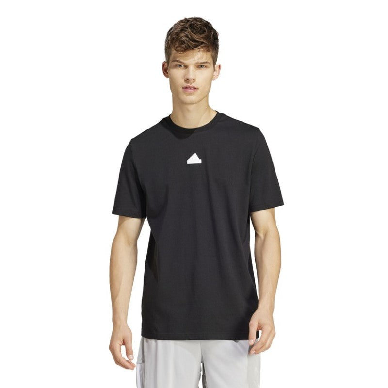 T-Shirt Adidas Future Icons Girocollo Cotone Nera Adulto IN6229