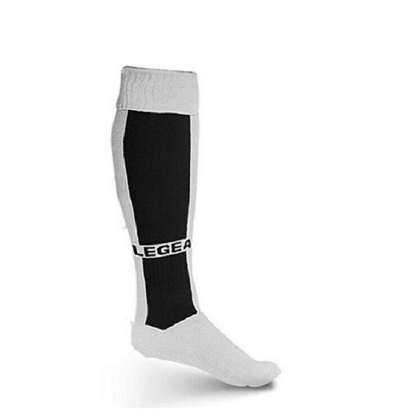Calzettoni Da calcio Legea C193 Calza International Unisex Bianco Nero C193BN
