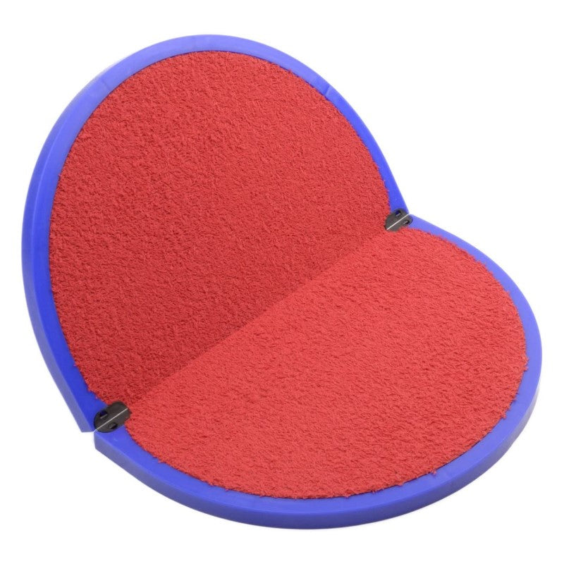 Tappetino da Doccia Fit Feet Poggiapiedi Palestra Blu Rosso FITFEETBR