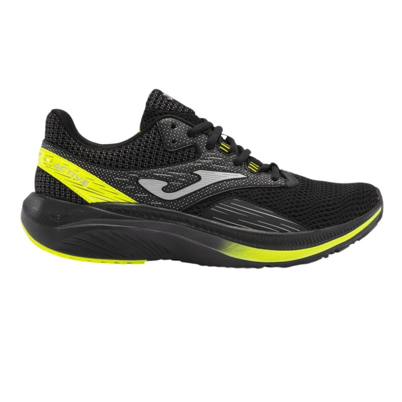 Scarpe da Running Joma Active 2431 Sneakers Adulto Nero Giallo RACTIW2431