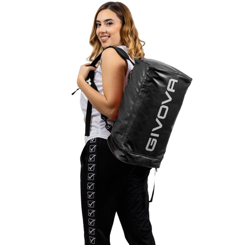 Zaino Biker in Ecopelle B044 Givova Nero