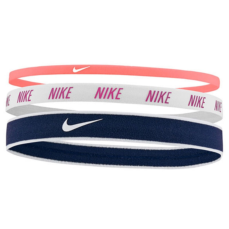 Fascia per Capelli Nike Mixed Width Hairbands Swoosh 3X Elastici N0002548995OS