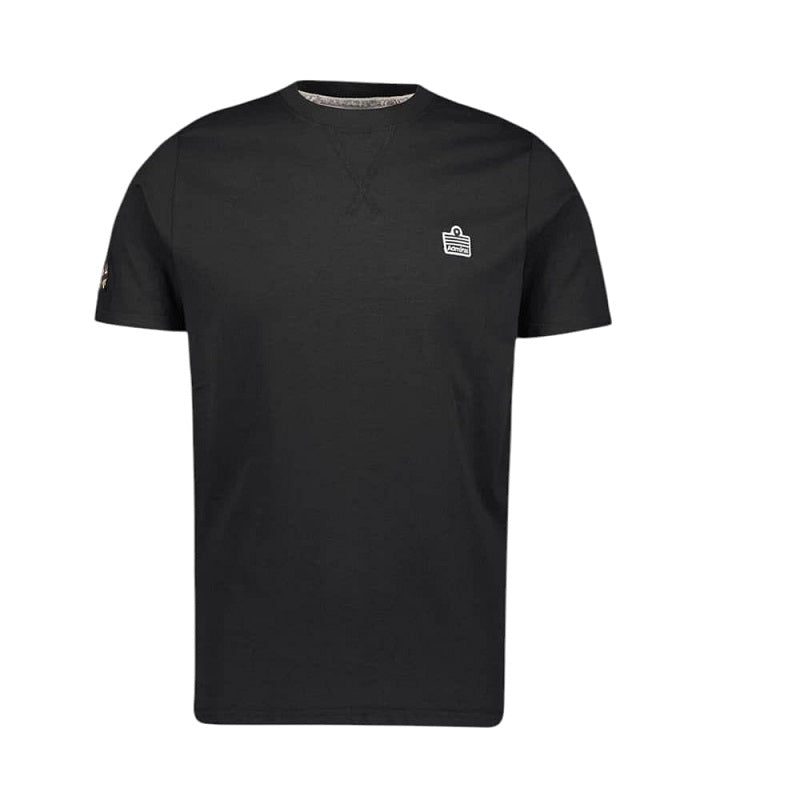 T-Shirt da Uomo Admiral AD3235EI007 Nera in Cotone