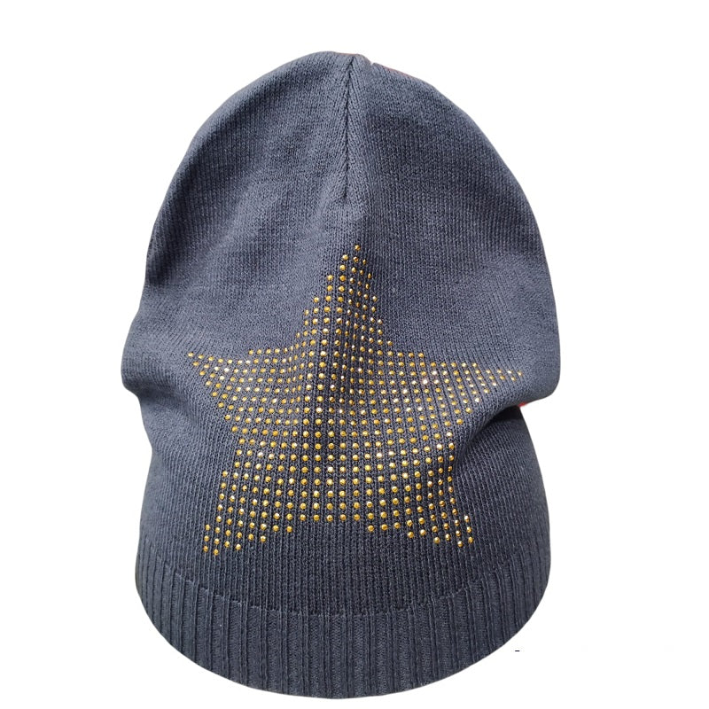 Cappello Brekka Bling Beanie BRFJ6000NVY Navy Ragazza in Misto Cotone