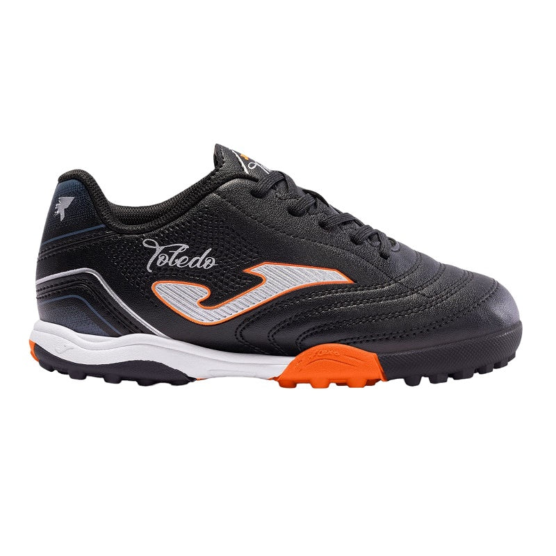 Scarpe da Calcetto Joma Toledo Jr 2401 Nero Turf Junior TOJS2401TF