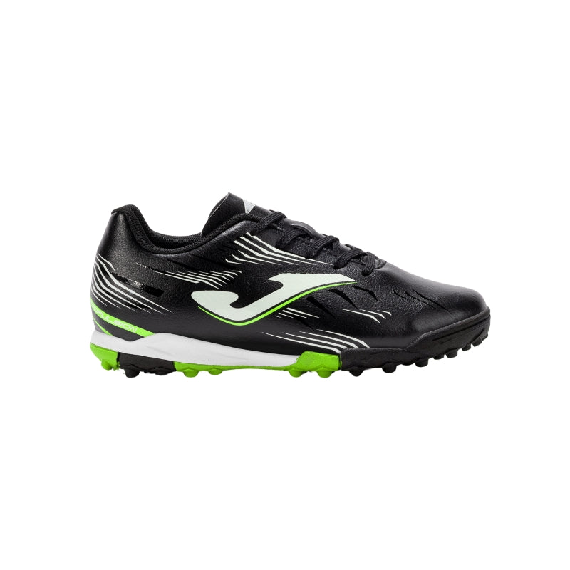 Scarpe da Calcetto Joma Propulsion Junior 2501 Nero Verde Turf PRJS2501TF
