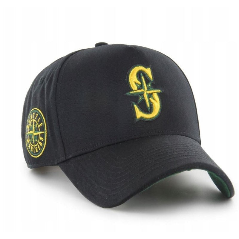 Cappellino con Visiera '47 Seattle Mariners Sure Shot MVP DT Black