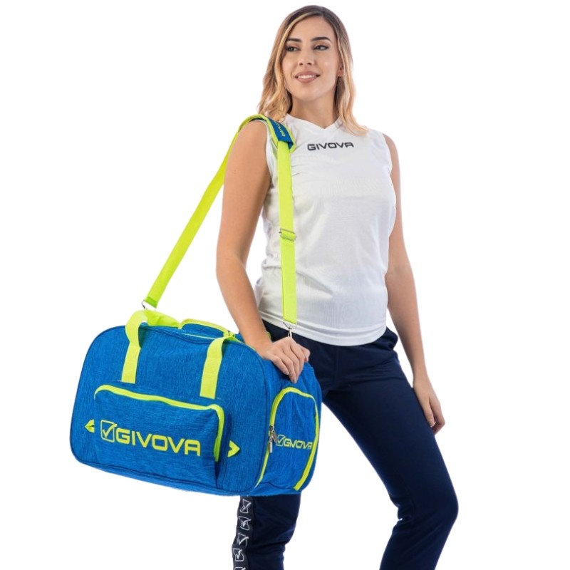 Borsa Givova Brera B041 Royal Jeans Taglia Unica Fitness Palestra B0410045