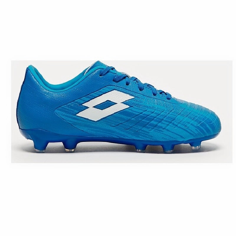 Scarpe da Calcio Lotto Solista 700 III Fg Junior 2116335XJ Blu Bianco