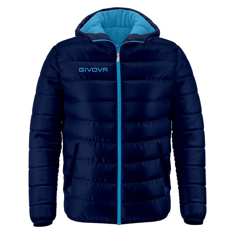 Giubbotto Givova Olanda G013 Piumino Adulto Unisex Blu Turchese G0130424