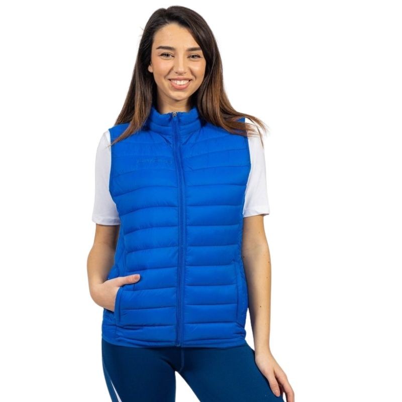 Giubbotto Smanicato Givova Grecia G017 Piumino Unisex Azzurro G0170002