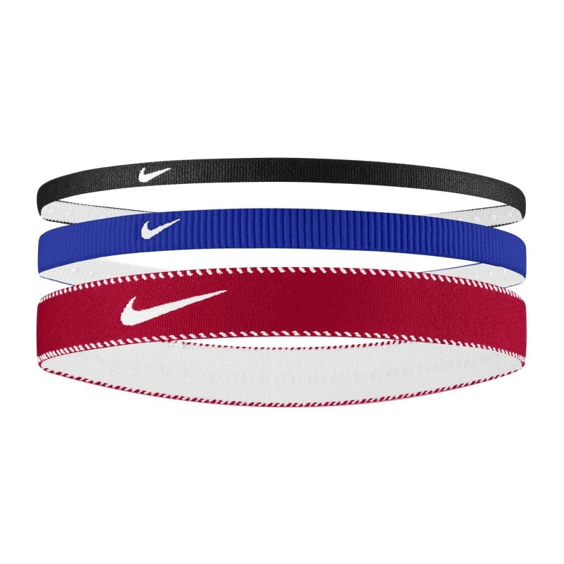 Fasce per Capelli Nike Flex Classici x3 Elastici Multicolore N1011933475