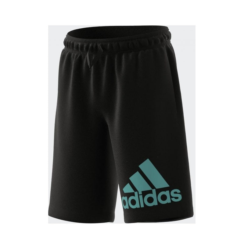 Pantaloncino Adidas HE9297 B BL Short per Ragazzi Nero in Cotone Misto