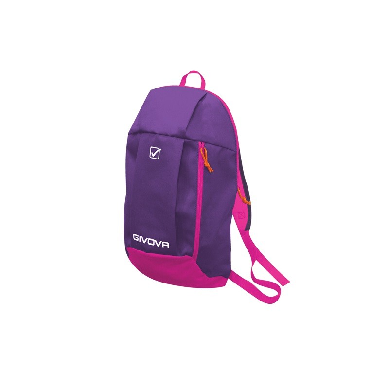 Zaino Capo Givova B046 Unisex Poliestere Viola Fuxia 24x14x41cm B0461406