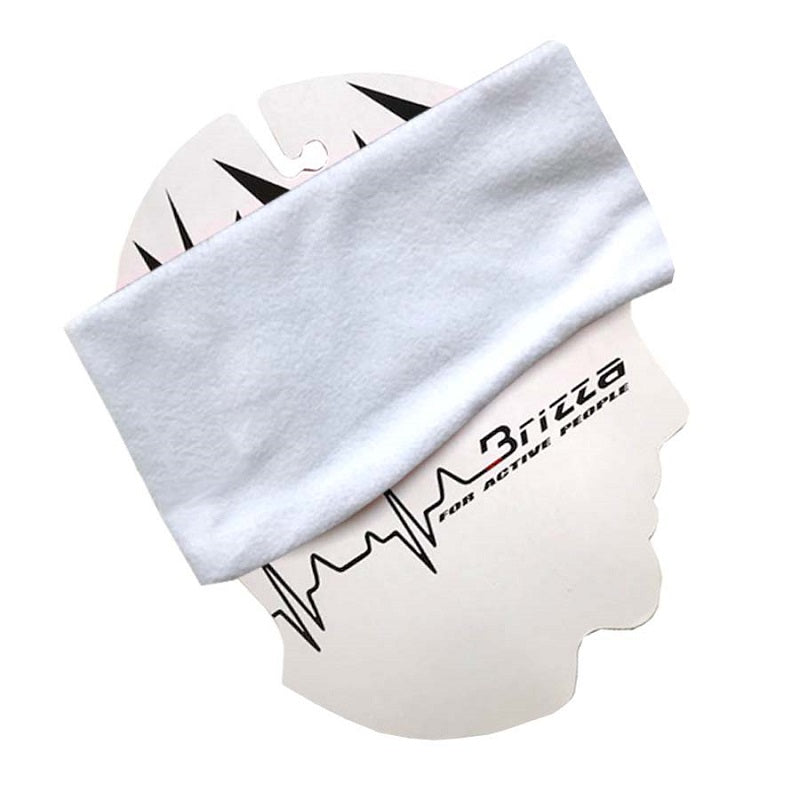 Fascetta Brizza Fascetta Soft Micropile Running Unisex Bianca 0551