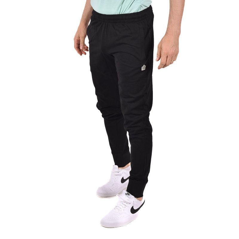 Pantalone Admiral AD2776EI007 Nero da Uomo in Cotone Jersey con Polsino