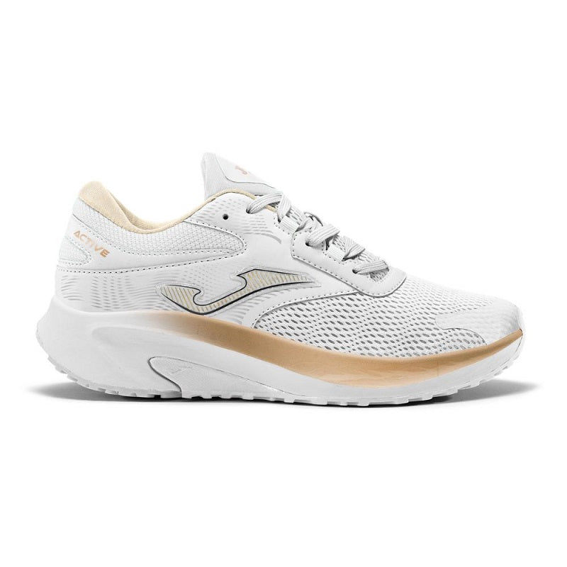 Scarpe Joma Running Active Lady 2501 Bianco Oro RACTLW2502