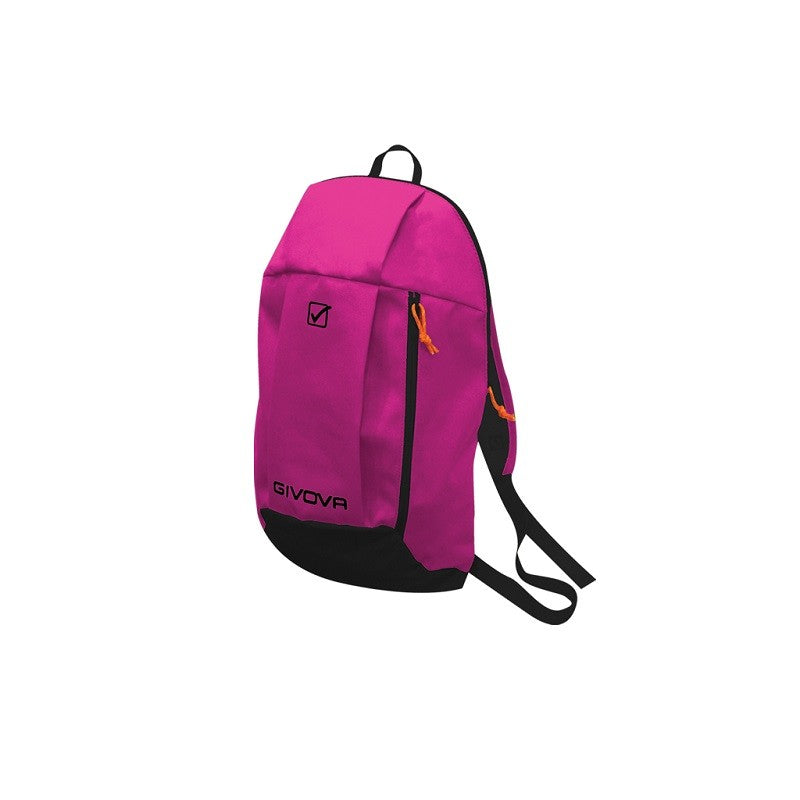 Zaino Capo Givova B046 Unisex Poliestere Fuxia Nero 24x14x41cm B0460610