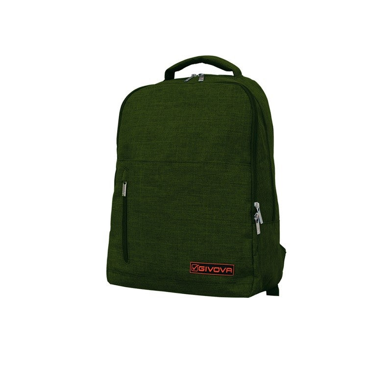 Zaino City Givova B042 Unisex Multitasche Verde Militare B0420051