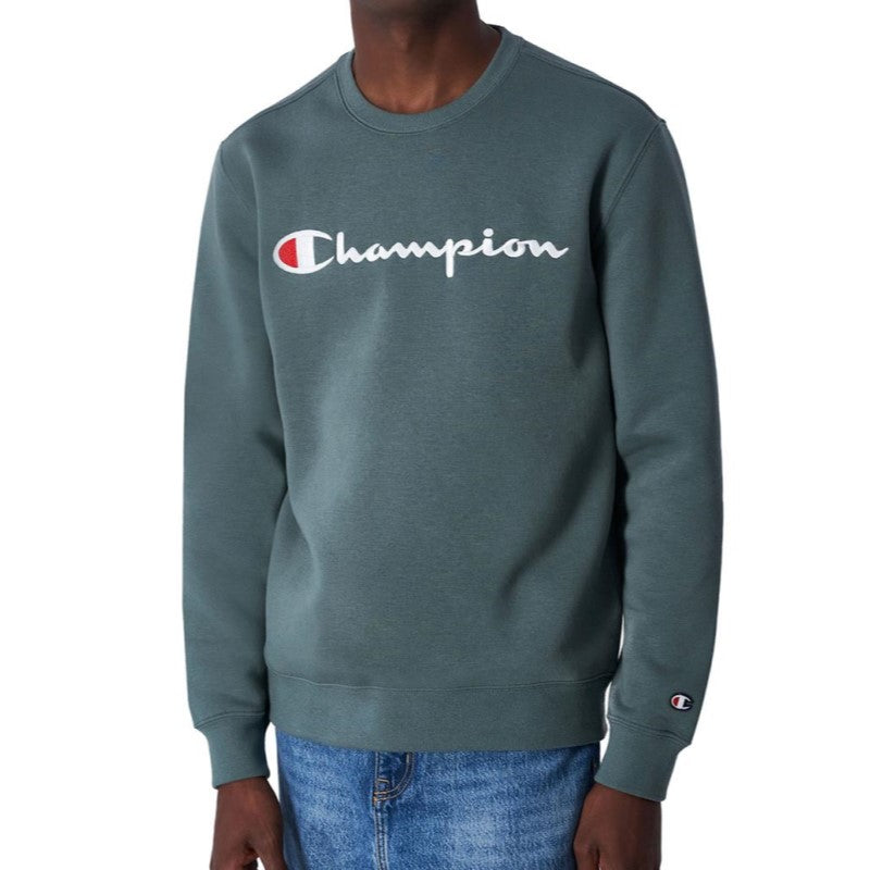 Felpa Girocollo Champion Legacy American Classics Fleece Verde 219204GS510