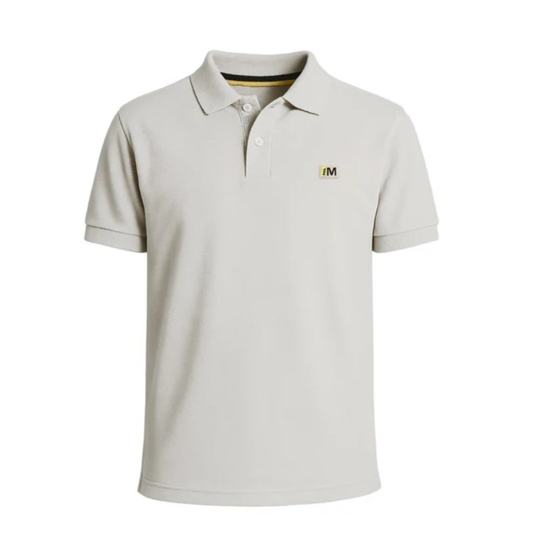 Polo da Uomo Phil Miller PHM320PR012 Bianco Manica Corta in Cotone