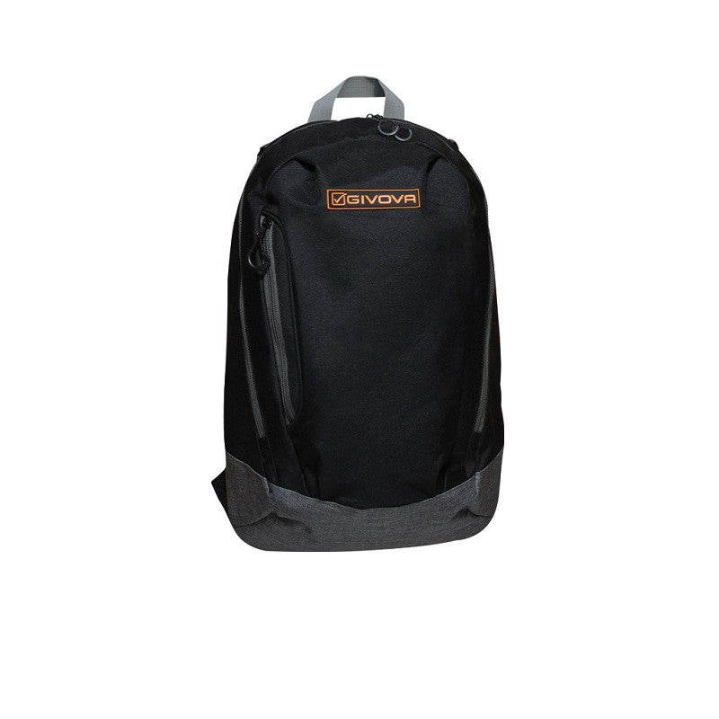 Zaino Pocket Givova B043 Multitasche Sport Nero Grigio Scuro B0431023