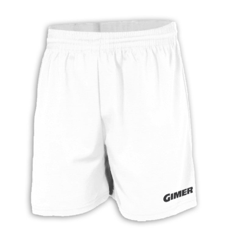 Pantaloncino Gimer Bermuda Allenamento 3 081 Sport Uomo Bianco