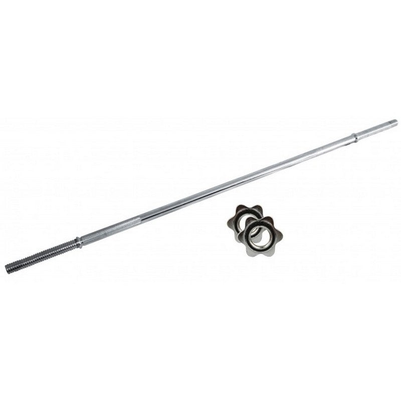Bilanciere Cromato Toorx 180cm Chiusura a Vite Palestra Diametro 25mm BCV180