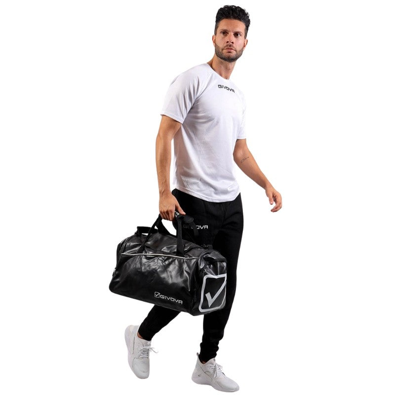 Borsa Trend in Ecopelle Givova B045 Palestra Sport Nera B0450010