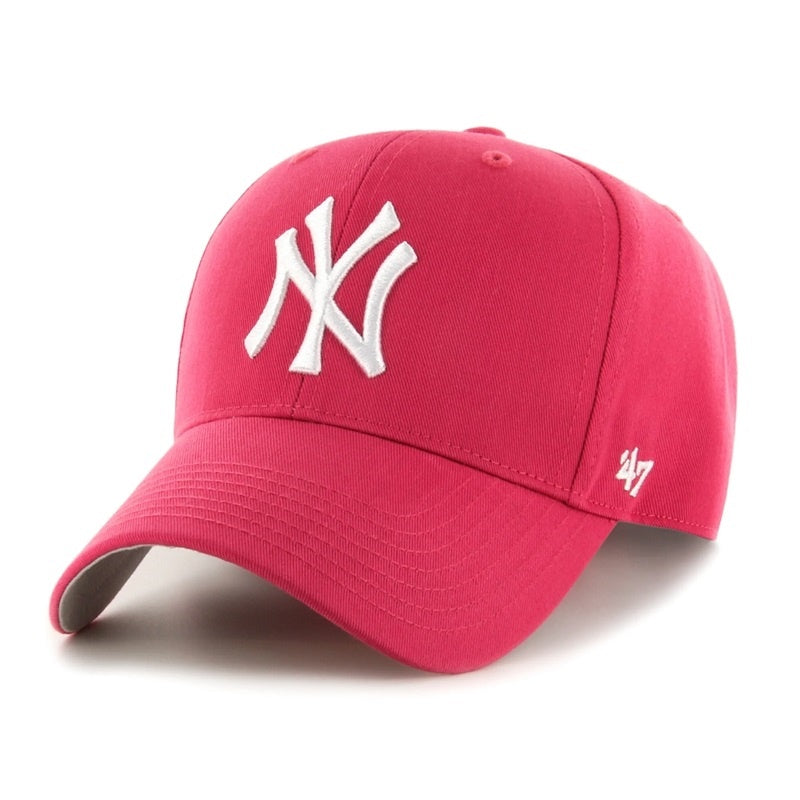 Cappello con Visiera '47 NY Yankees MVP Bambino Rosa BRAC17CTPBEKIDS