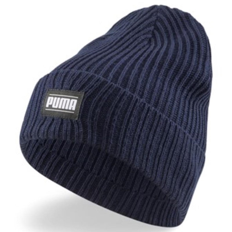 Berretto Puma Ribbed Classic Cuff Beanie Blu Unisex 02403802
