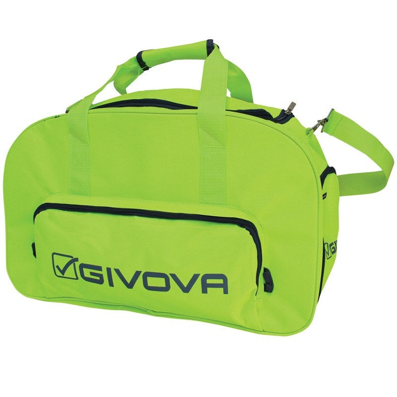 Borsa Givova Brera B041 Giallo Fluo Taglia Unica Fitness Palestra B0410019