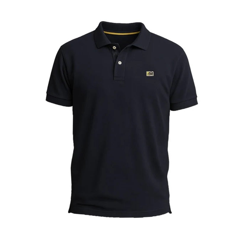 Polo da Uomo Phil Miller PHM320PR013 Blu Manica Corta in Cotone
