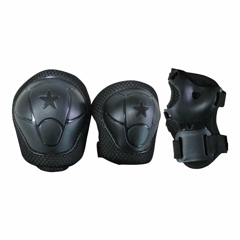 Set di Protezione per Pattini Garlando Kids Nero NExtreme GR-G019
