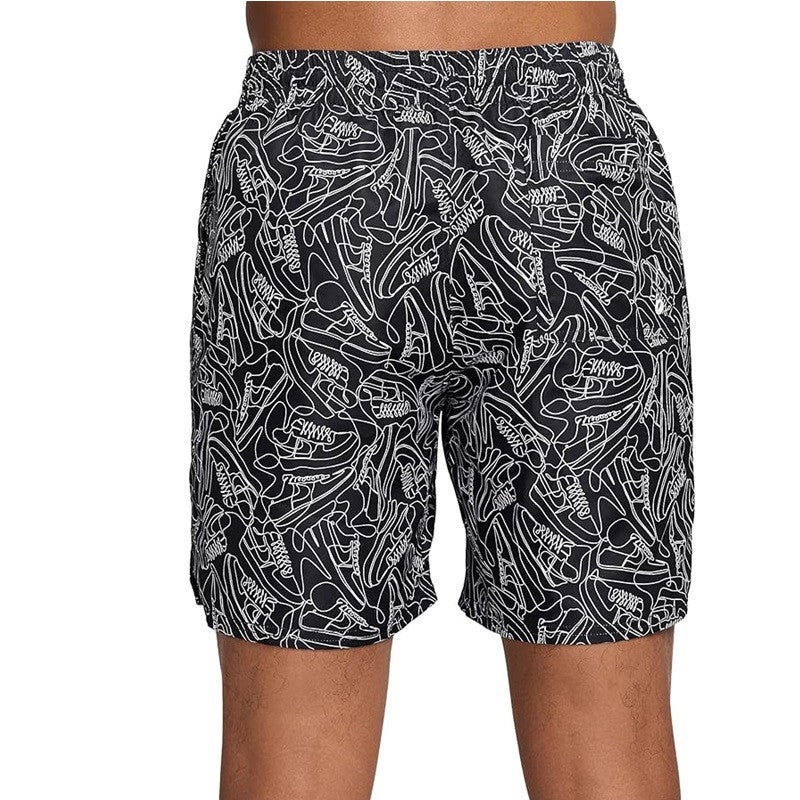 Costume Boxer Nike NESSE522001 Nero da Uomo in Poliestere
