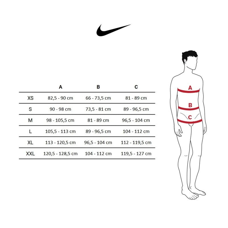 Costume Boxer Nike NESSE522001 Nero da Uomo in Poliestere