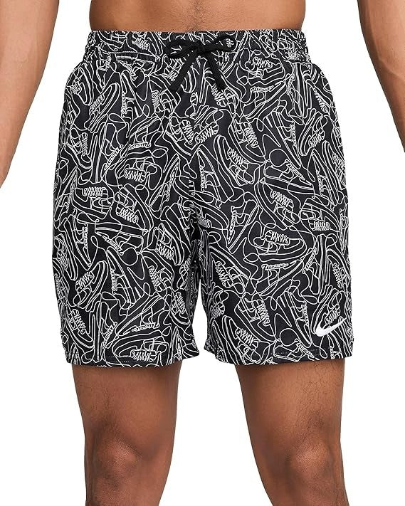 Costume Boxer Nike NESSE522001 Nero da Uomo in Poliestere
